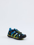 Keen – Outdoorkindersandale aus Synthetik Schwarz-Blau