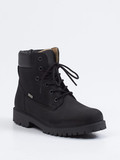 Ralph Harrison – Schnürboots aus Nubukleder schwarz