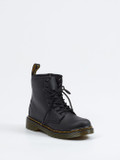 Dr. Martens – Combat-Boots aus Kalbleder schwarz
