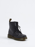 Dr. Martens – Combat-Boots aus Kalbleder schwarz