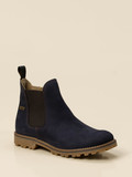 Ralph Harrison Classic – Chelsea Boots aus Nubukleder blau