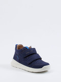 Superfit – Klett-Sneaker aus Nubukleder Marineblau