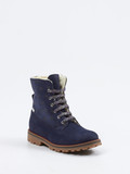 Ralph Harrison Classic – Schnürboots aus Nubukleder Dunkelblau