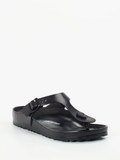 Birkenstock – Zehentrenner aus Synthetik Schwarz