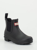 Hunter – Chelsea-Stiefeletten aus Synthetik schwarz