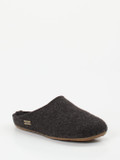 Haflinger – Filzpantoffeln aus Schurwolle Anthrazit