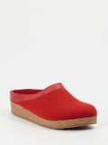 Haflinger – Filzpantoffeln aus Schurwolle rot