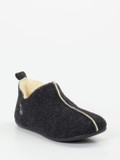 Thies – Filzpantoffeln aus Wollfilz in Anthrazit