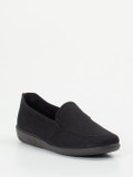 Rohde – Komfort-Slipper aus Textil schwarz