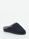 Giesswein – Pantoffel aus Schurwolle in Dunkelblau