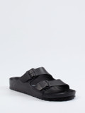 Birkenstock – Zweiriemer-Sandalen aus Synthetik schwarz