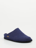 Haflinger – Filzpantoffeln aus Schurwolle marineblau