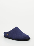 Haflinger – Filzpantoffeln aus Schurwolle marineblau