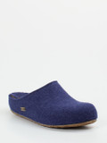 Haflinger – Filzpantoffeln aus Wolle dunkelblau