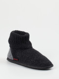 Giesswein – Hüttenschuhe aus Wollfilz in Anthrazit