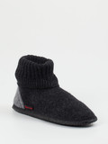Giesswein – Hüttenschuhe aus Wollfilz in Anthrazit