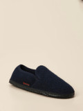 Giesswein – Hüttenschuhe aus Wollfilz in Dunkelblau