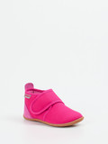 Giesswein – Kinder-Hüttenschuhe aus Textil pink