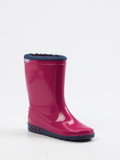 Nora – Gummistiefel aus Synthetik in Beerenpink