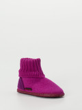 Giesswein – Hüttenschuhe aus Wollfilz Beerenpink