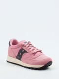 Saucony – Retro-Sneaker aus Veloursleder Altrosa