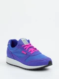 Lunge – Retro-Sneaker aus Textil in Violettblau