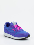 Lunge – Retro-Sneaker aus Textil in Violettblau