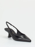 Konstantin Starke – Slingback-Pumps aus Lammleder schwarz