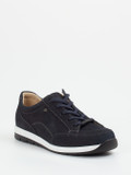 Finn Comfort – Komfort-Sneaker aus Nubukleder Dunkelblau