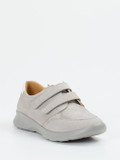 Ganter – Komfort-Sneaker aus Nubukleder hellgrau