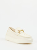 Henderson – Loafer aus Kalbleder in Cremeweiß