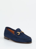 Henderson – Loafer aus Veloursleder marineblau