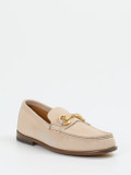 Henderson – Loafer aus Veloursleder in Beige