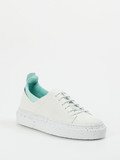 Pantanetti – Sneaker aus geprägtem Leder Offwhite