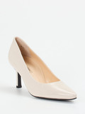 Paul Green – Pumps aus Lackleder in Cremeweiß
