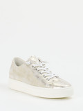 Paul Green – Sneaker aus Metallicleder silberfarben