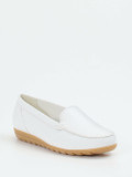 Waldläufer – Komfort-Loafer aus Hirschleder Weiß