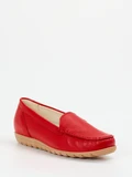 Waldläufer - Slipper aus Hirsch-/Elchleder in rot