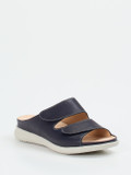 Hartjes – Komfort-Pantoletten aus Kalbleder Dunkelblau