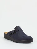 Westland - Pantolette aus Nubukleder in blau
