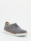 Pius Gabor – Freizeitschnürer aus Veloursleder grau