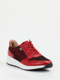 Finn Comfort - Schnürschuh aus Stretch in rot