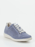 Gabor Comfort – Sneaker aus Veloursleder jeansblau