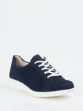 Solidus – Komfort-Sneaker aus Nubukleder marineblau