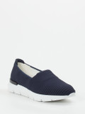 Hassia – Slipper aus Textil in Dunkelblau