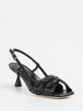 Konstantin Starke – Slingback-Sandalen aus Lammleder Schwarz