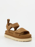 UGG – Trekking-Sandalen aus Veloursleder cognac