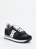 Saucony – Retro-Sneaker aus Veloursleder schwarz
