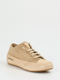 Candice Cooper – Sneaker aus Veloursleder beige