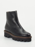 Mannori - Stiefelette aus Kalbleder in schwarz